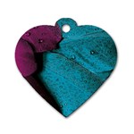 Plumage Dog Tag Heart (Two Sides) Front