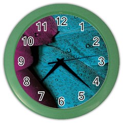 Plumage Color Wall Clock by nateshop