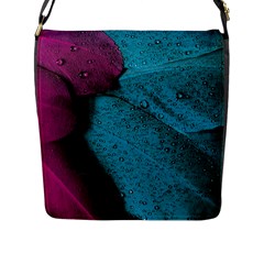 Plumage Flap Closure Messenger Bag (l) by nateshop