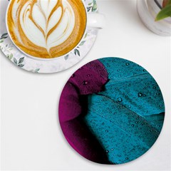 Plumage Uv Print Round Tile Coaster by nateshop