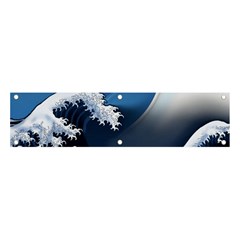 The Great Wave Off Kanagawa Banner And Sign 4  X 1 