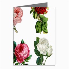 Roses-white Greeting Cards (pkg Of 8) by nateshop