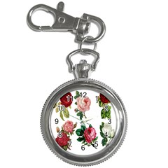 Roses-white Key Chain Watches by nateshop