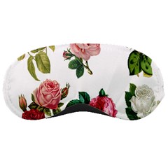 Roses-white Sleep Mask by nateshop