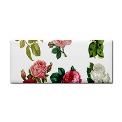 Roses-white Hand Towel by nateshop