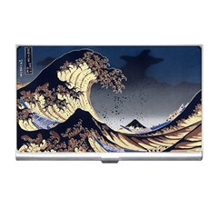 The Great Wave Off Kanagawa Japan Japanese Waves Business Card Holder by pakminggu