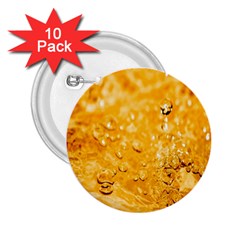 Water-gold 2 25  Buttons (10 Pack)  by nateshop