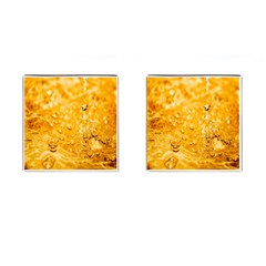 Water-gold Cufflinks (square) by nateshop