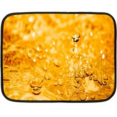 Water-gold Fleece Blanket (mini) by nateshop