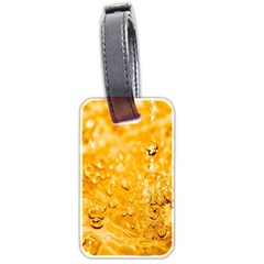 Water-gold Luggage Tag (two Sides) by nateshop