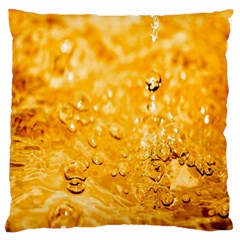 Water-gold Standard Premium Plush Fleece Cushion Case (two Sides) by nateshop