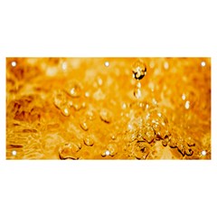 Water-gold Banner And Sign 6  X 3 