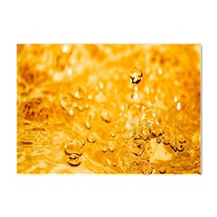 Water-gold Crystal Sticker (a4) by nateshop