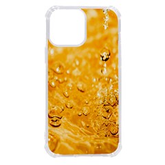 Water-gold Iphone 13 Pro Max Tpu Uv Print Case by nateshop