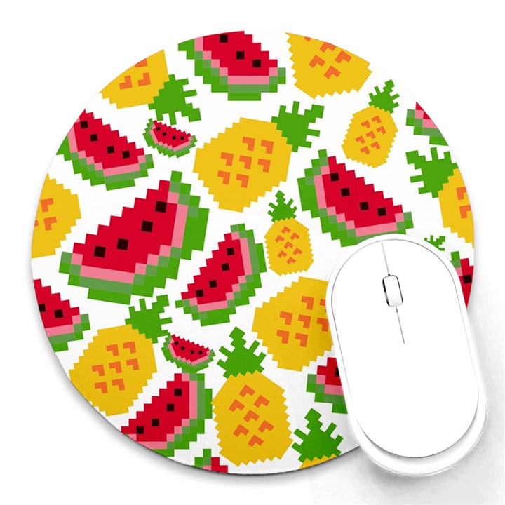 Watermelon -12 Round Mousepad