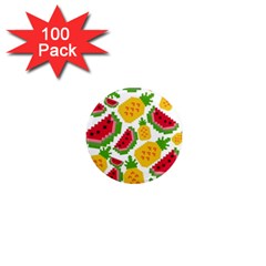 Watermelon -12 1  Mini Magnets (100 Pack)  by nateshop