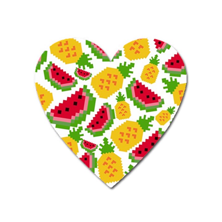 Watermelon -12 Heart Magnet