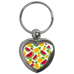 Watermelon -12 Key Chain (heart) by nateshop