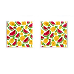 Watermelon -12 Cufflinks (square) by nateshop