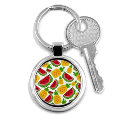 Watermelon -12 Key Chain (round) by nateshop