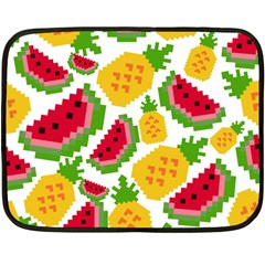 Watermelon -12 Fleece Blanket (mini) by nateshop