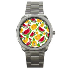 Watermelon -12 Sport Metal Watch by nateshop