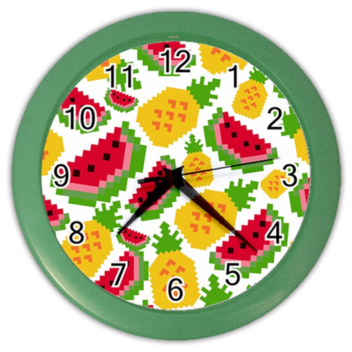 Watermelon -12 Color Wall Clock