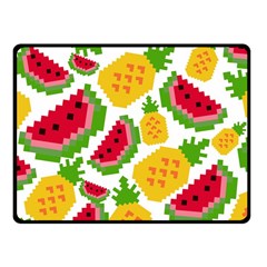 Watermelon -12 Fleece Blanket (small) by nateshop