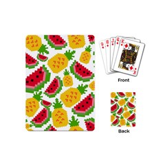 Watermelon -12 Playing Cards Single Design (mini) by nateshop