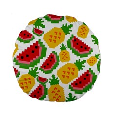 Watermelon -12 Standard 15  Premium Round Cushions by nateshop