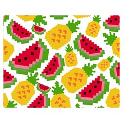 Watermelon -12 Two Sides Premium Plush Fleece Blanket (medium) by nateshop