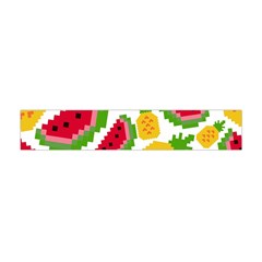 Watermelon -12 Premium Plush Fleece Scarf (mini) by nateshop