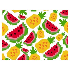 Watermelon -12 Two Sides Premium Plush Fleece Blanket (extra Small) by nateshop