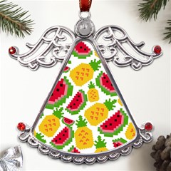 Watermelon -12 Metal Angel With Crystal Ornament by nateshop