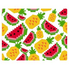 Watermelon -12 Premium Plush Fleece Blanket (medium) by nateshop