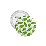 Vegetable Pattern With Composition Broccoli 1.75  Buttons Front