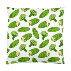 Vegetable Pattern With Composition Broccoli Standard Cushion Case (one Side) by pakminggu