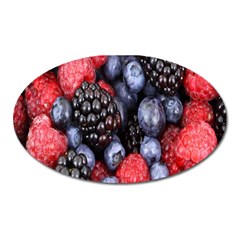 Berries-01 Oval Magnet by nateshop