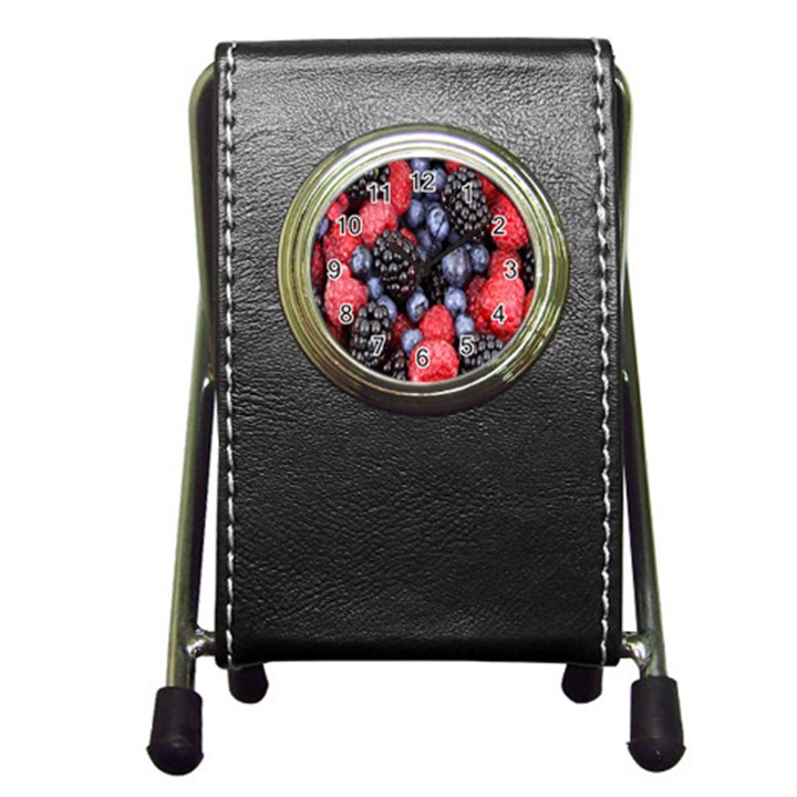 Berries-01 Pen Holder Desk Clock