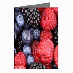 Berries-01 Greeting Cards (pkg Of 8) by nateshop