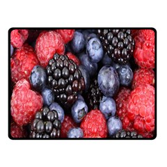 Berries-01 Fleece Blanket (small) by nateshop