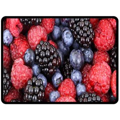 Berries-01 Two Sides Fleece Blanket (large) by nateshop