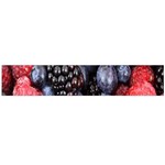 Berries-01 Large Premium Plush Fleece Scarf  Front