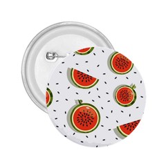 Seamless Background Pattern With Watermelon Slices 2 25  Buttons by pakminggu