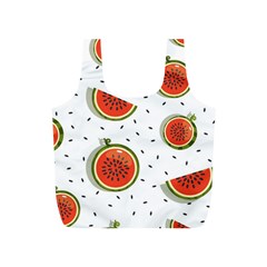 Seamless Background Pattern With Watermelon Slices Full Print Recycle Bag (s) by pakminggu