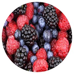 Berries-01 Round Trivet by nateshop