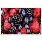 Berries-01 Banner and Sign 6  x 4  Front