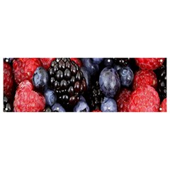 Berries-01 Banner And Sign 9  X 3  by nateshop