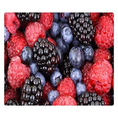 Berries-01 Premium Plush Fleece Blanket (small) by nateshop