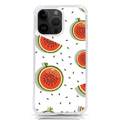 Seamless Background Pattern With Watermelon Slices Iphone 14 Pro Max Tpu Uv Print Case by pakminggu